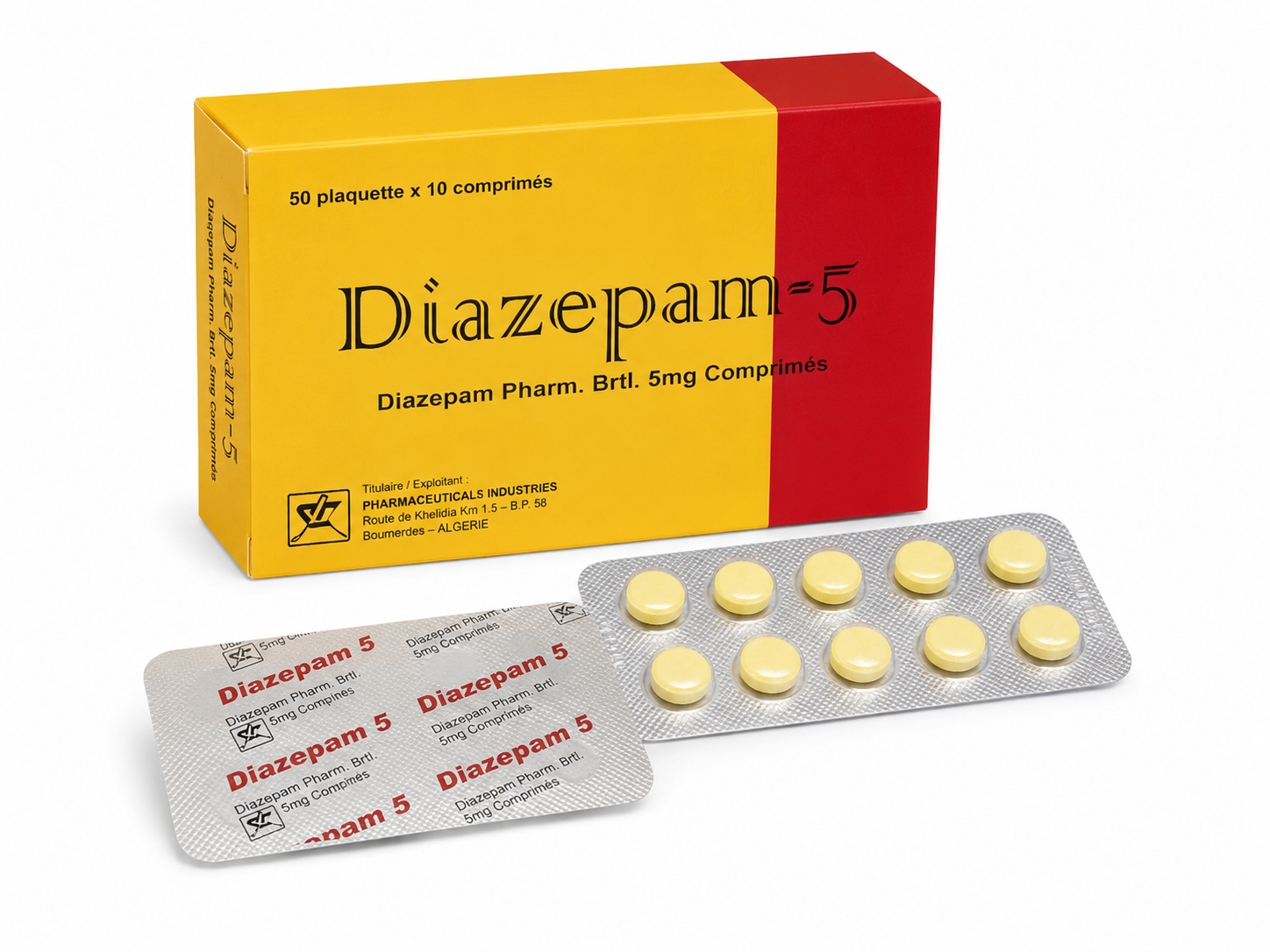 Diazepam B.P 5mg