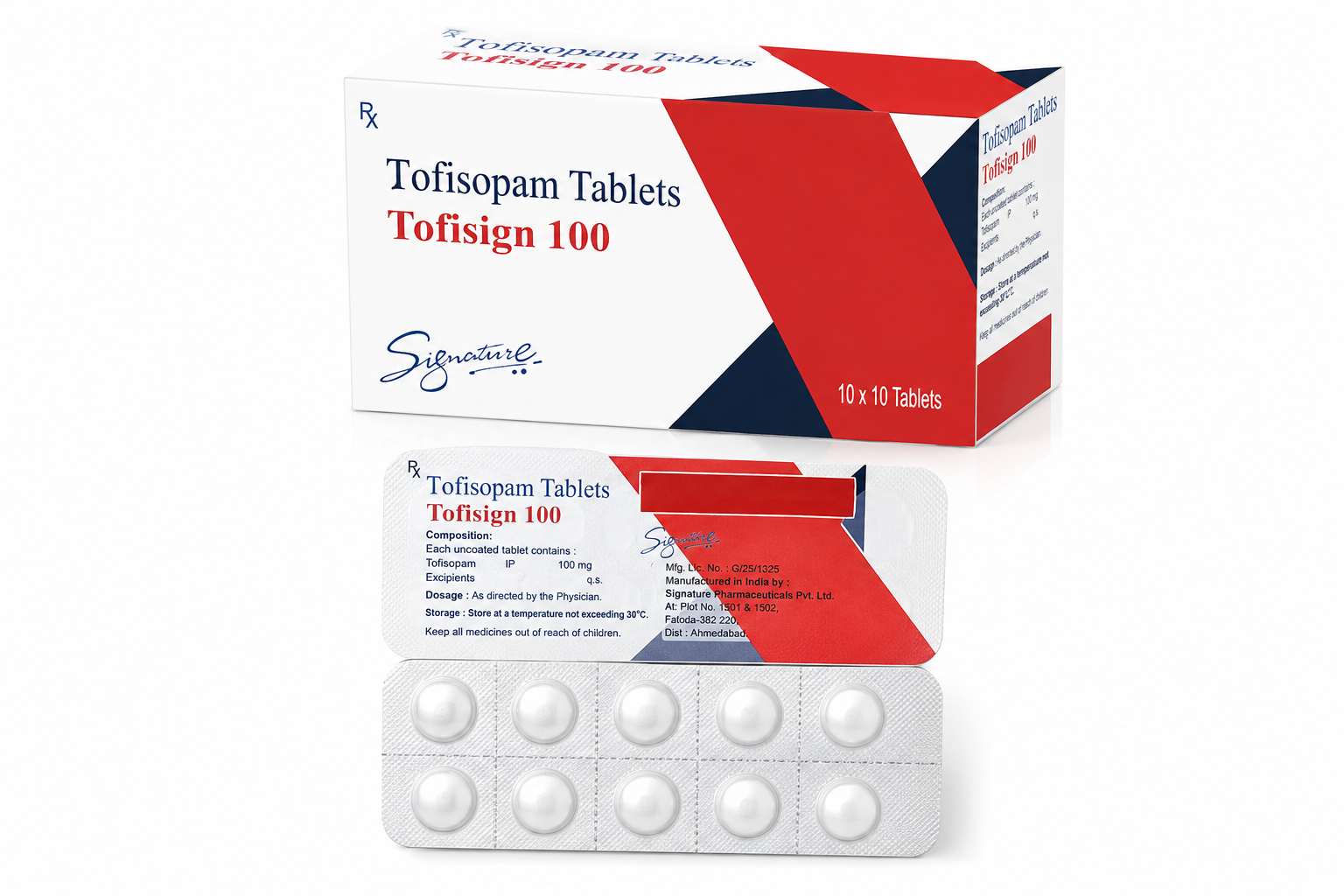 Tofisopam (Tofisign) 100mg