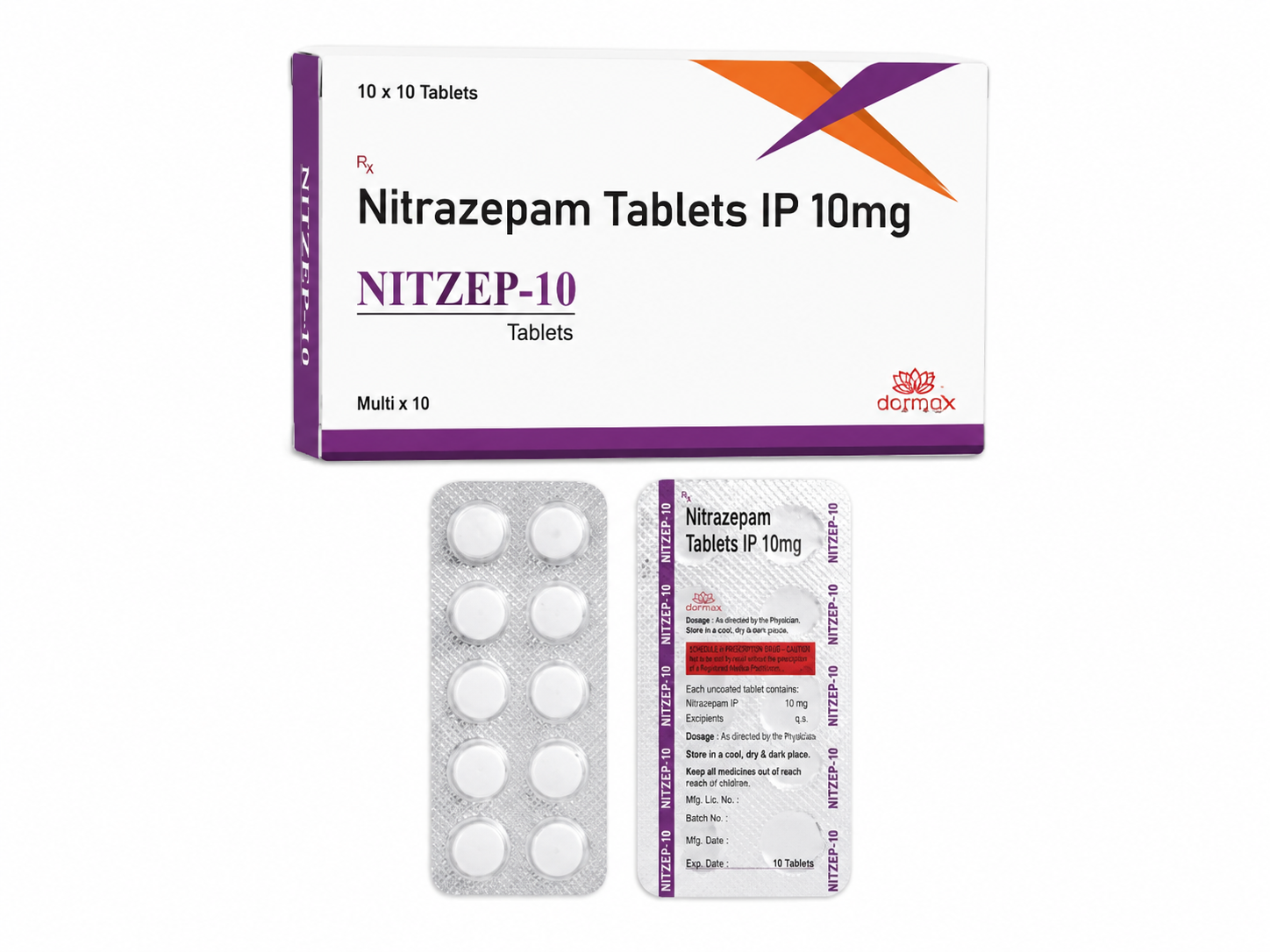 Nitrazapam 10mg Tablets
