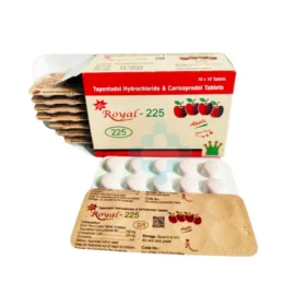 Tapentadol and Carisoprodol 225mg Pain Relief