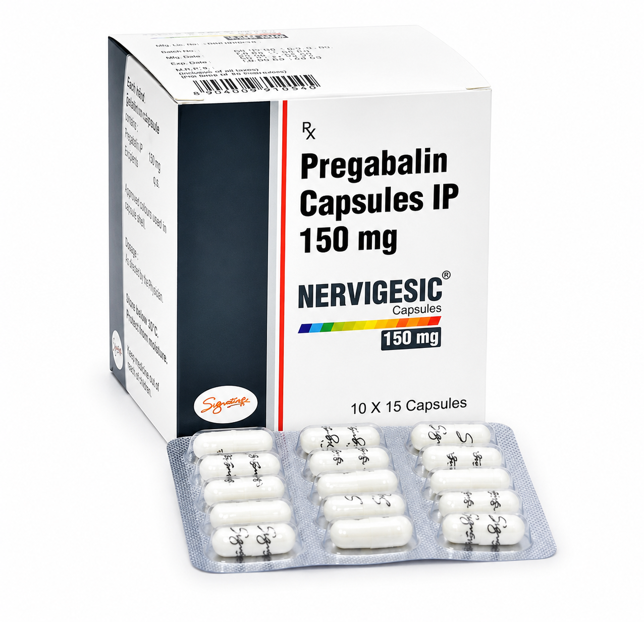 Pregabalin 150mg Capsules