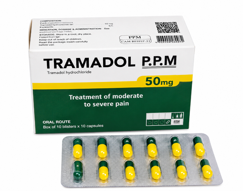 Tramadol P.P.M 50mg