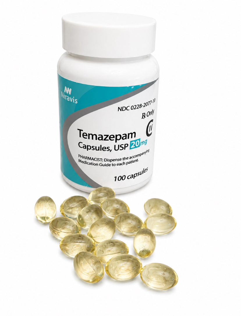 Nivaris Temazepam 20mg Capsules