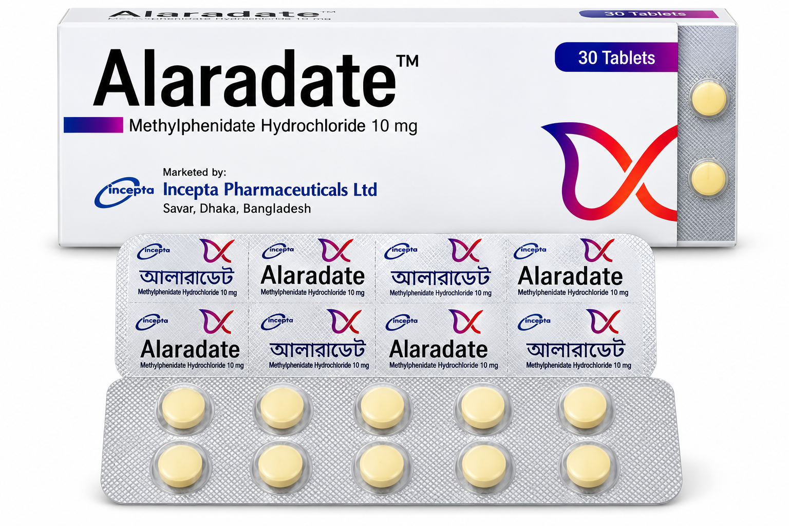Alaradate 10mg