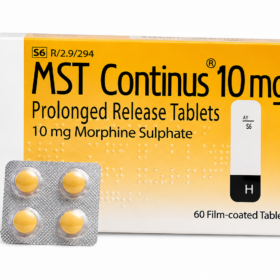 MST Continus 10mg Morphine Sulphate